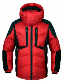 西安男款红色羽绒服定制,团购羽绒服订做批发厂家
