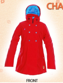 安徽订制连帽滑雪服,红色滑雪服制作加工厂家