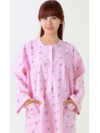 病号服定制,粉色病号服样衣