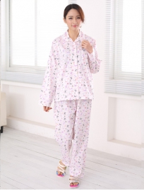 四川女款时尚印花病号服定做,新款病号服款式设计公司