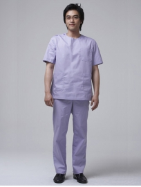 男士半袖护士服定制,订制男款护士服厂家