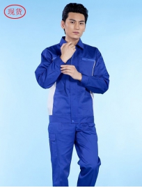 青海长袖工作服定做,订做企业工厂工服