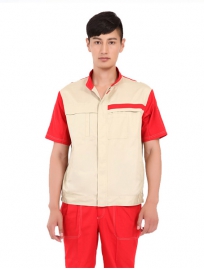 天津订做夏季女士工厂服,订做短袖工人工作服厂家